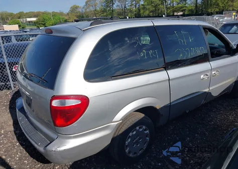 2001 Chrysler Town & Country Lx из США, поврежденный, VIN 2C4GP44351R422861